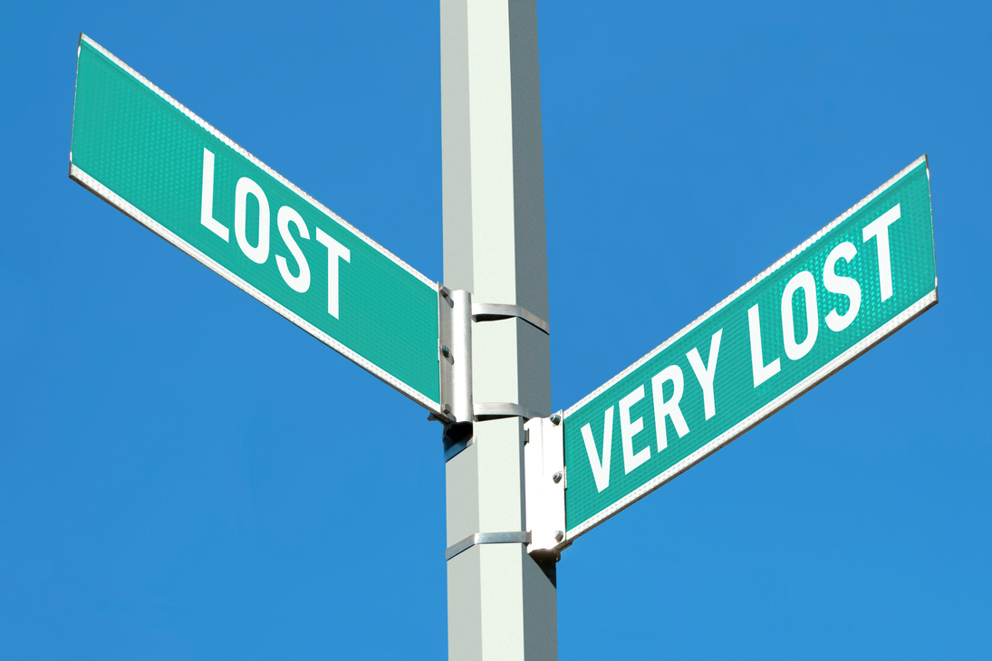 Lost or very lost
